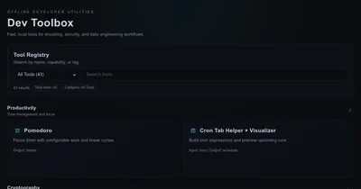 Dev Toolbox
