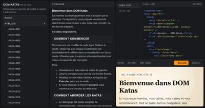 DOM Katas